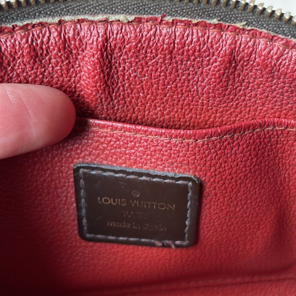 Louis Vuitton pouchette Ebene Damier - Picture 10 of 14